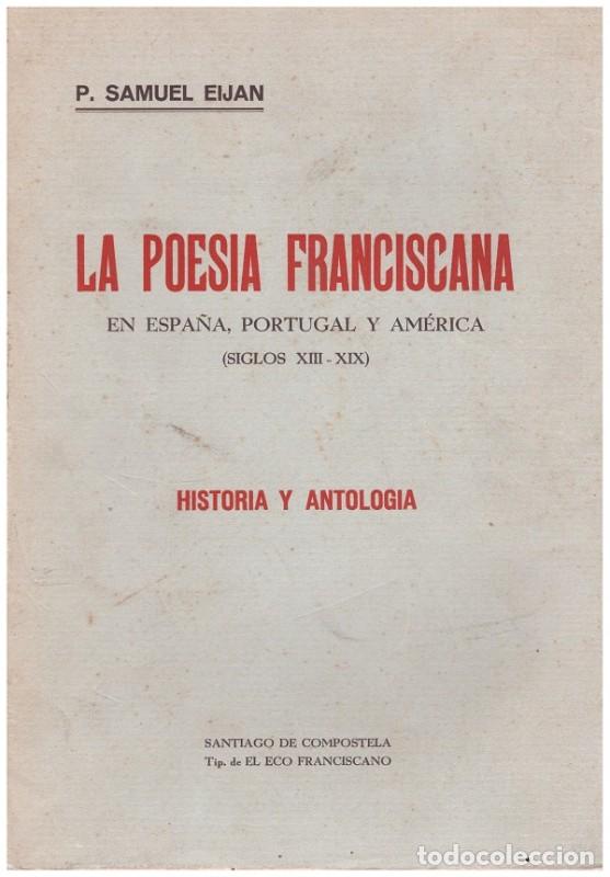Libros antiguos: Nuestros juglares del Se&ntilde;or. La poes&iacute;a franciscana en Espa&ntilde;a, Portugal y Am&eacute;rica (SIGLOS XII-XIX)