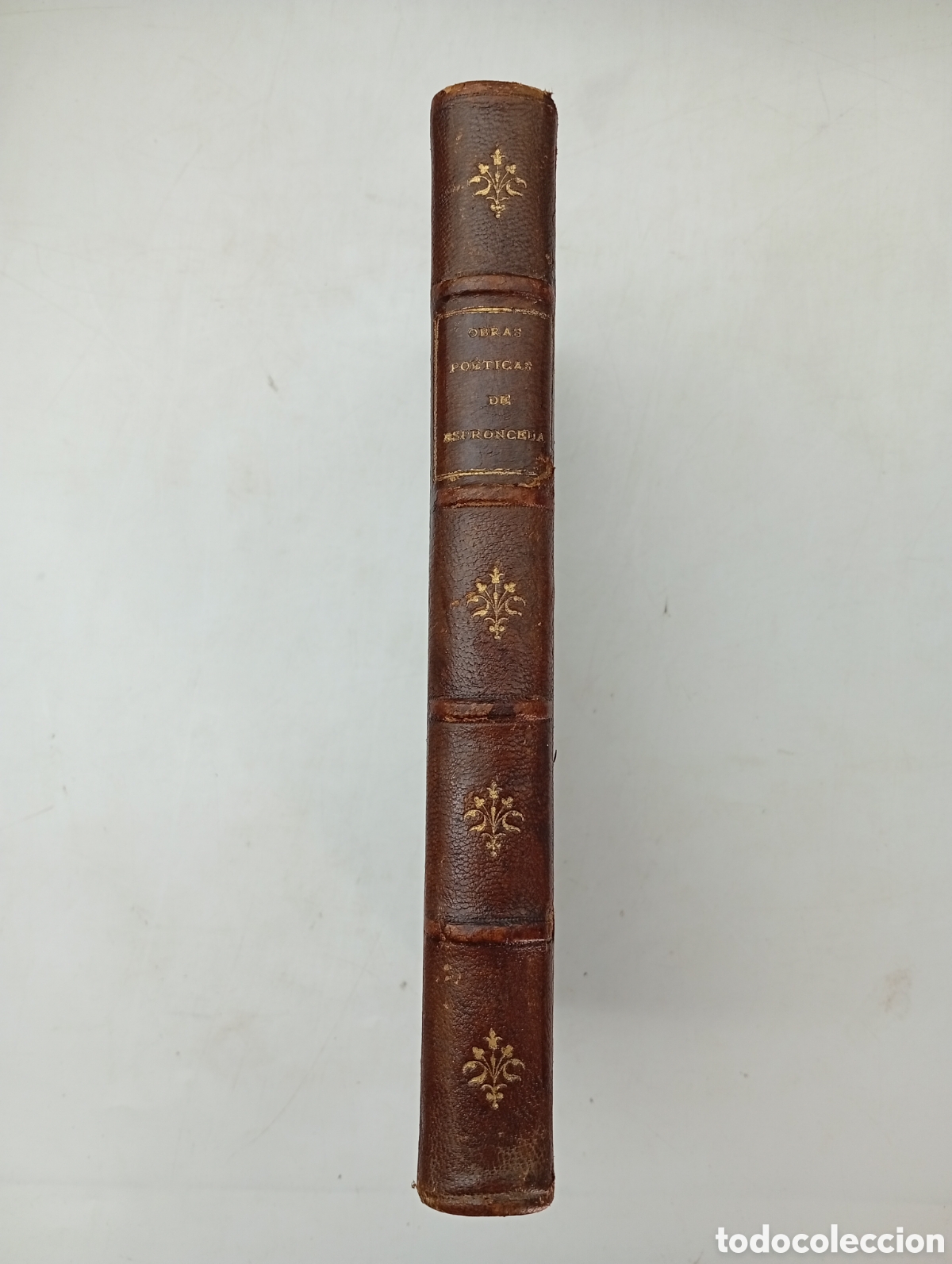 Libros antiguos: Obras po&eacute;ticas Jos&eacute; de Espronceda 1867