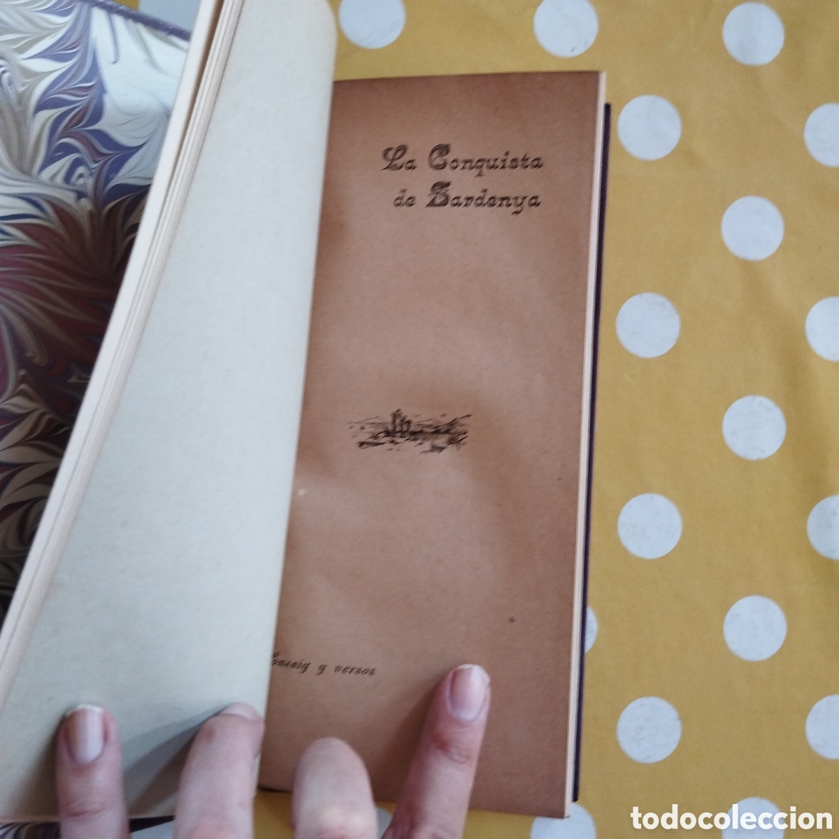 Libros antiguos: RAMON CLAVELLET LA CONQUISTA DE SARDENYA ENSAIG Y VERSOS L'ALGUER TIP. ARMONIA SARDA 1906