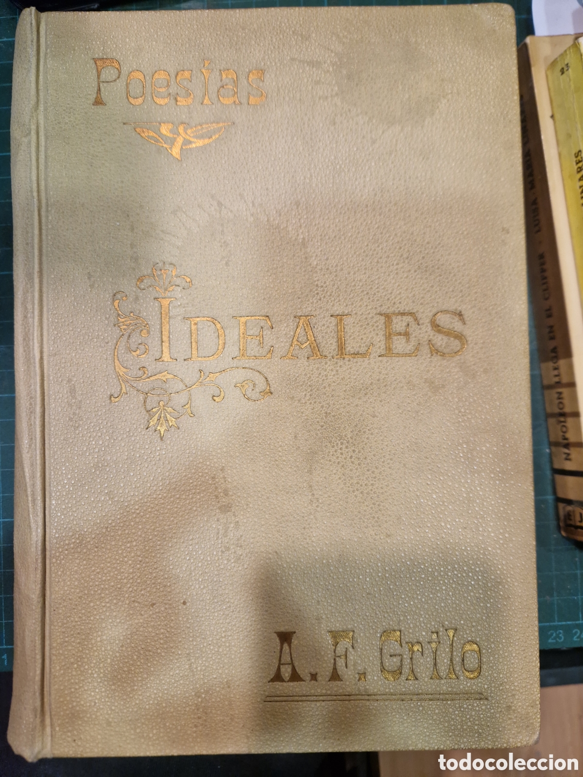 Libros antiguos: FERN&Aacute;NDEZ GRILO, Antonio. Poes&iacute;as escogidas
