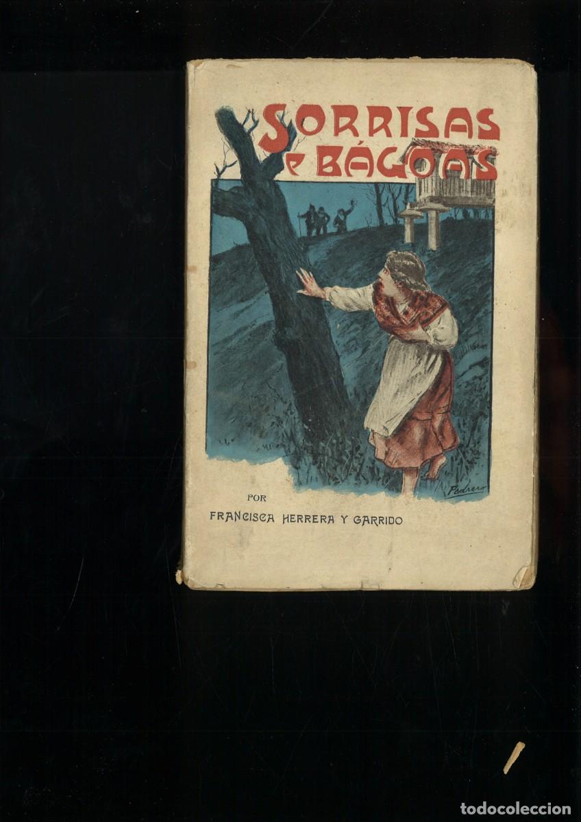 Libros antiguos: SONRRISASY B&Aacute;GOAS. Francisca Herrera y Garrido