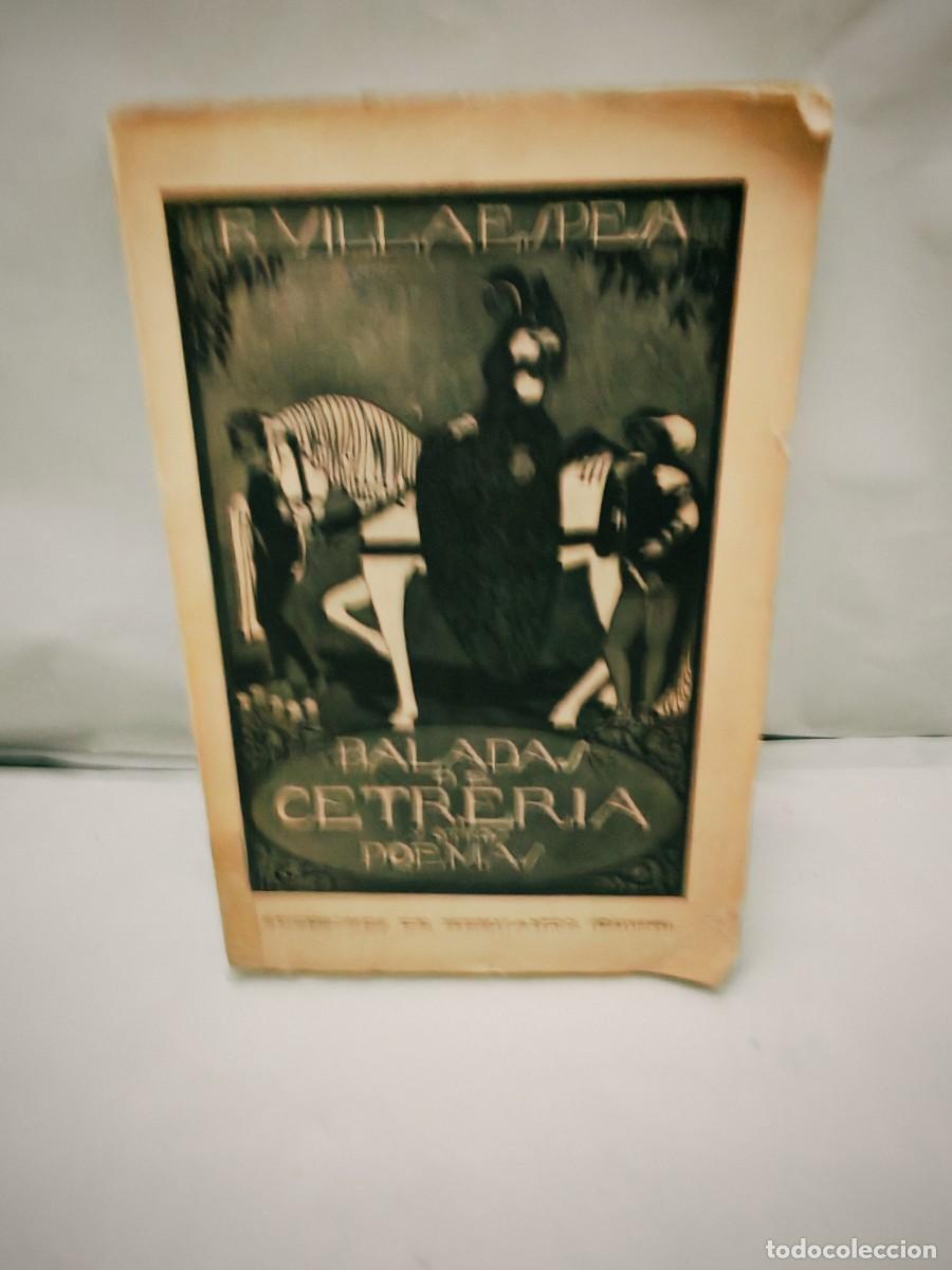 Livros antigos: Baladas de cetrer&iacute;a y otros poemas (Primera edici&oacute;n 1916)