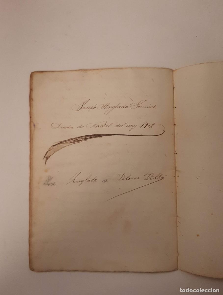 Libros antiguos: CUADERNILLO MANUSCRITO DE POES&Iacute;A - Foto 6