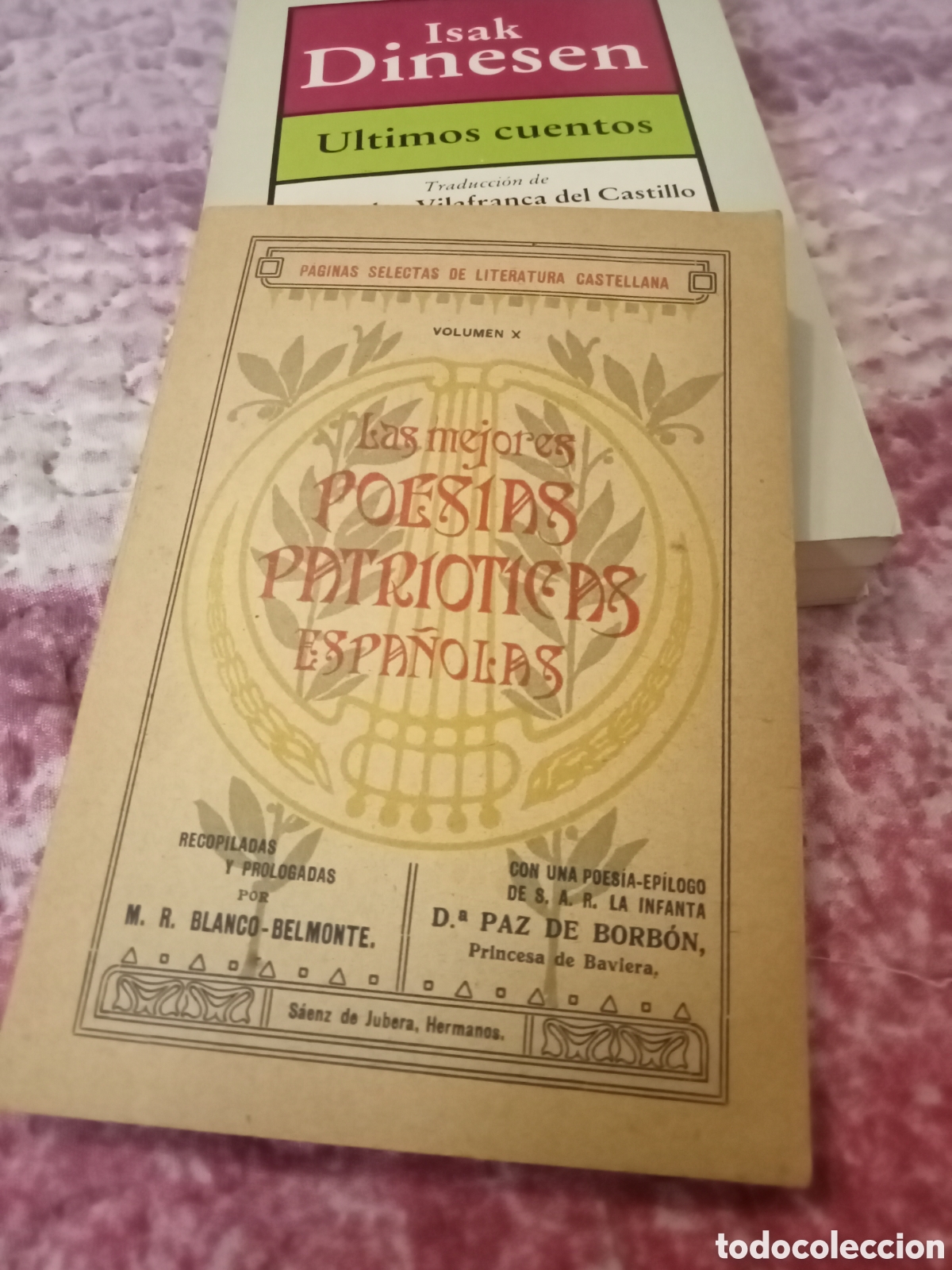 Libros antiguos: Las mejores poes&iacute;as patri&oacute;ticas espa&ntilde;olas 1. 1919