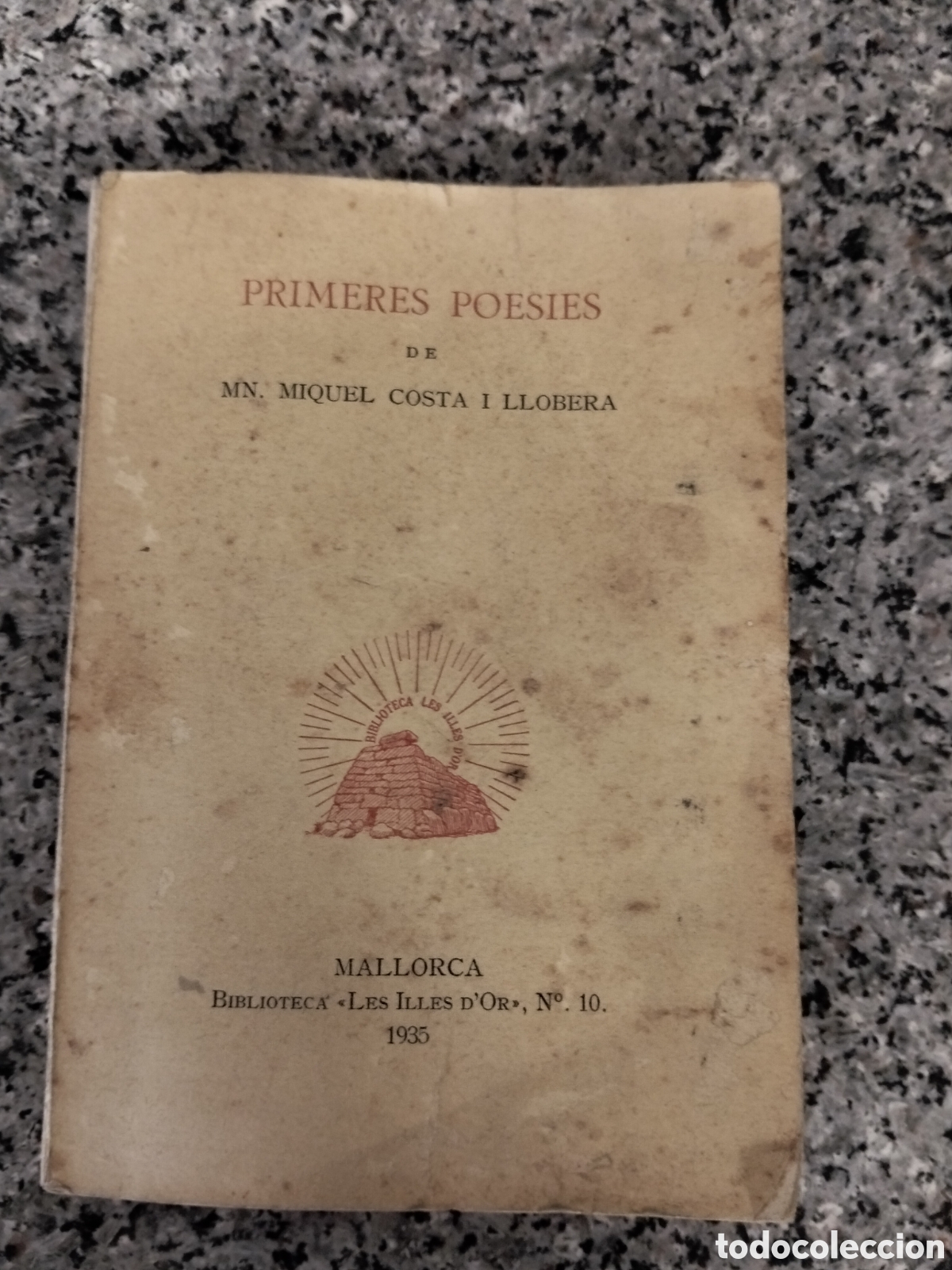 Libros antiguos: Libro primeres poesies de Miguel Costa Llobera