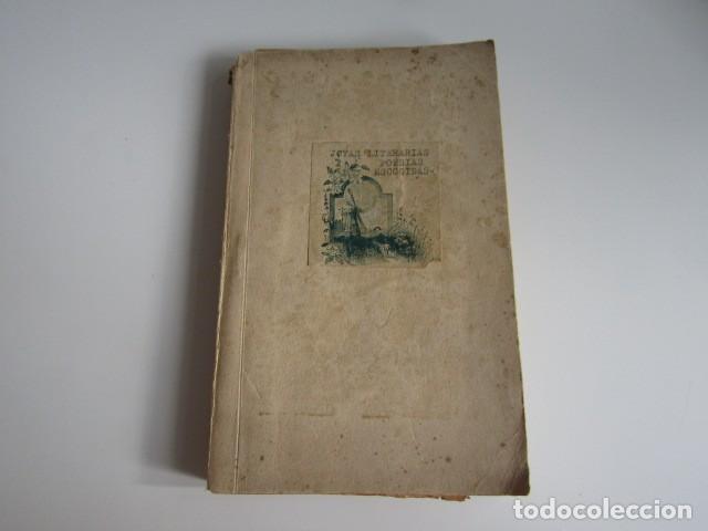 Libros antiguos: CUADERNILLO - JOYAS LITERARIAS -POESIAS ESCOGIDAS, PARA RESTAURAR