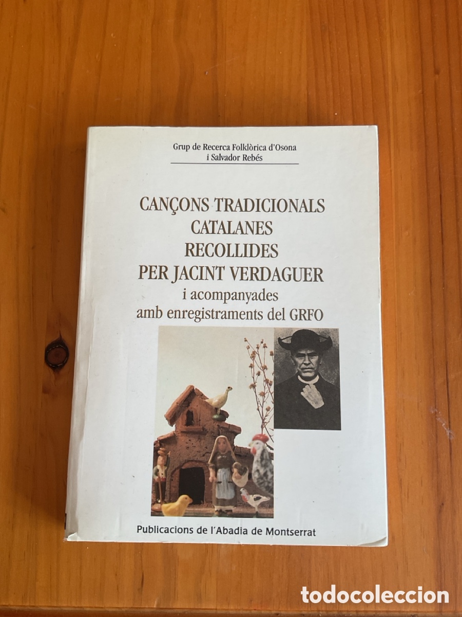 Antiquarische B&uuml;cher: CAN&Ccedil;ONS TRADICIONALS CATALANES RECOLLIDES PER JACINT VERDAGUER &ndash; LLIBRE AMB CD ORIGINAL