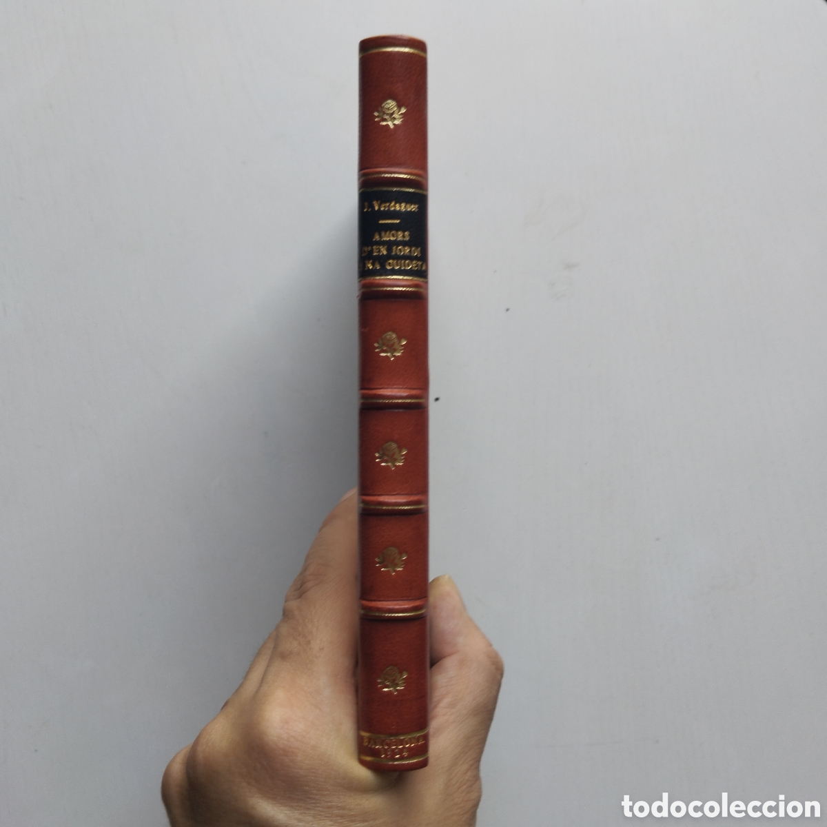Libros antiguos: JACINTO VERDAGUER AMORS D'EN JORDI Y NA GUIDETA 23/215 PAPER DE FIL 1924 ILUSTRACIO CATALANA