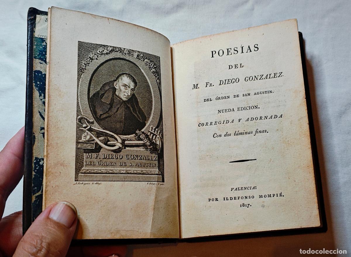 Libros antiguos: A&ntilde;o 1817 - POESIAS DE DIEGO GONZALEZ - CIUDAD RODRIGO - POESIA - SALAMANCA