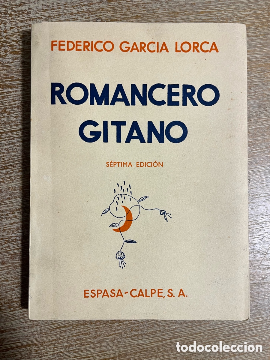 Libros antiguos: Romancero Gitano A&ntilde;o 1.936, s&eacute;ptima edici&oacute;n, Federico Garc&iacute;a Lorca