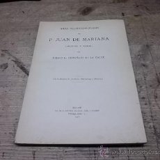 Libros antiguos: 1270.-IDEAS POLITICO-MORALES DEL PADRE JUAN DE MARIANA. Lote 28286171
