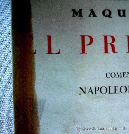 Libros antiguos: EL PRINCIPE - DE MAQUIAVELO - COMENTADO POR NAPOLEON BONAPARTE - Foto 2 - 40211162