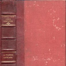 Libros antiguos: TORRAS I BAGES – TRADICIÓ CATALANA - AÑO 1913. Lote 43500194