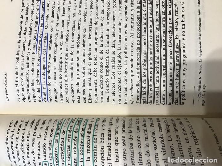 Libros antiguos: Virtudes p&uacute;blicas - Foto 2