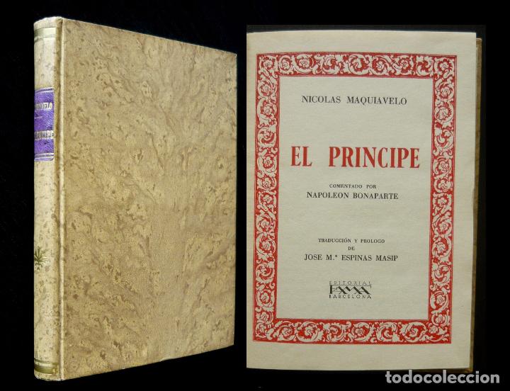 1951 - nicolás maquiavelo: el príncipe. comenta - Vendido en Venta