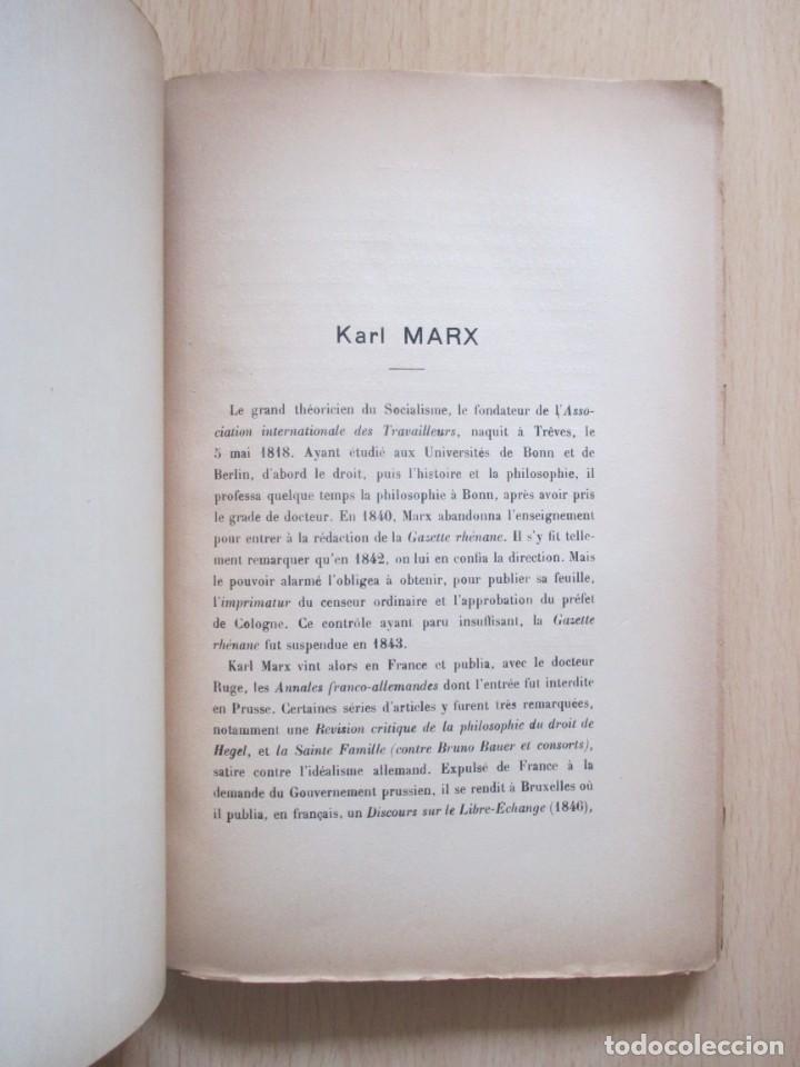 Libros antiguos: L&rsquo;&eacute;volution du marxisme, de Arthur Wauters - Foto 7