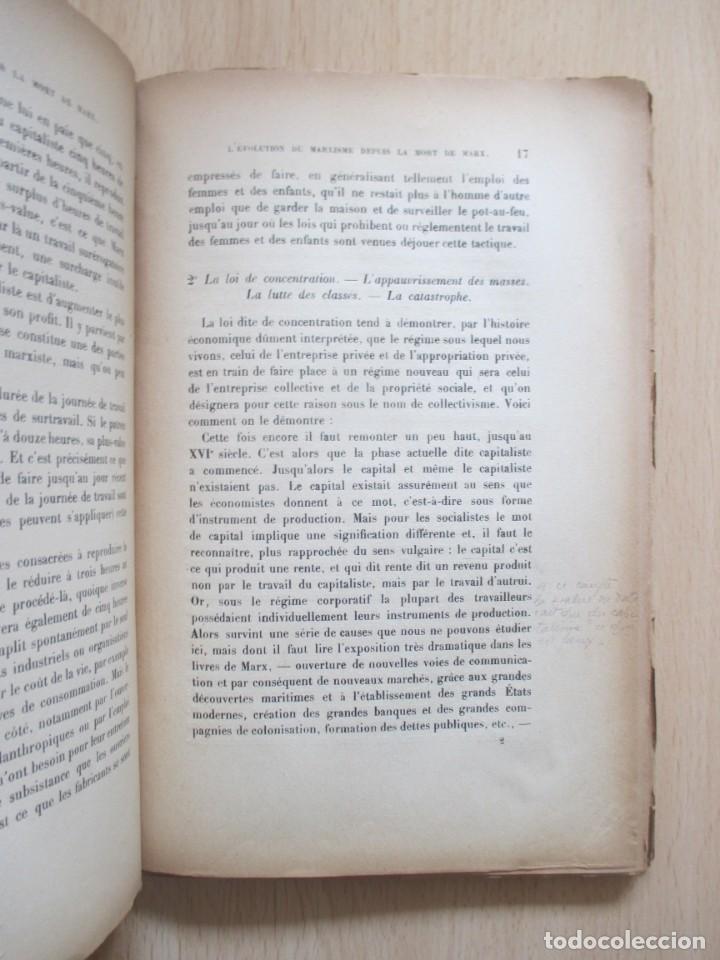 Libros antiguos: L&rsquo;&eacute;volution du marxisme, de Arthur Wauters - Foto 8