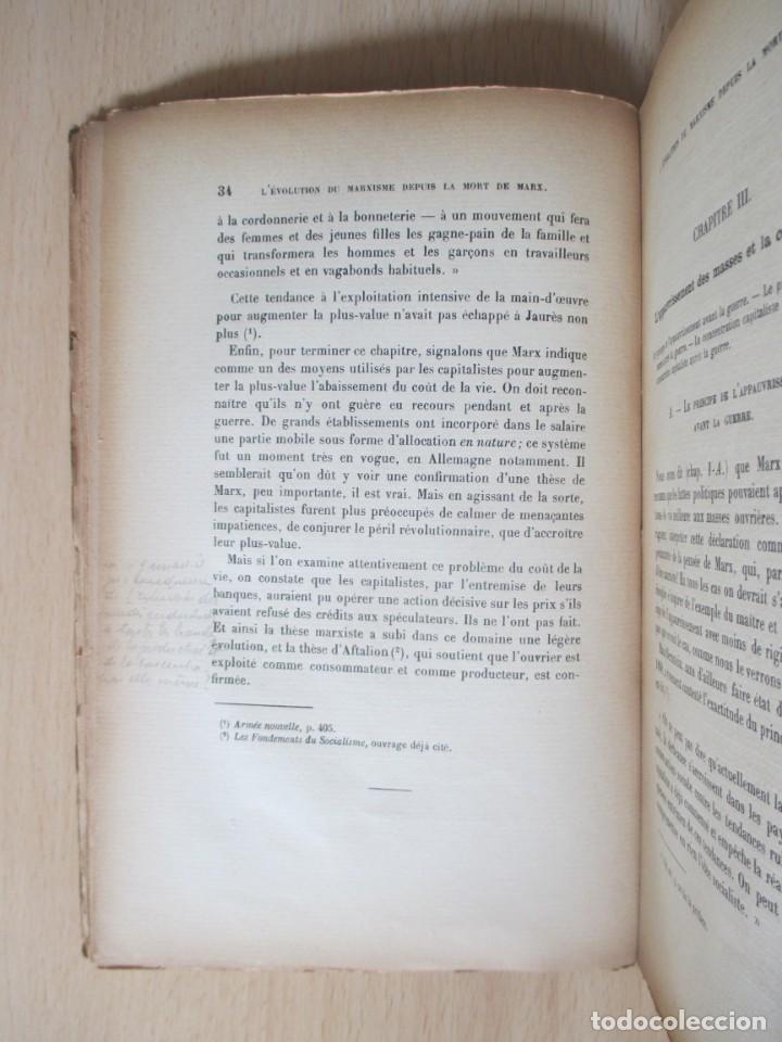 Libros antiguos: L&rsquo;&eacute;volution du marxisme, de Arthur Wauters - Foto 12