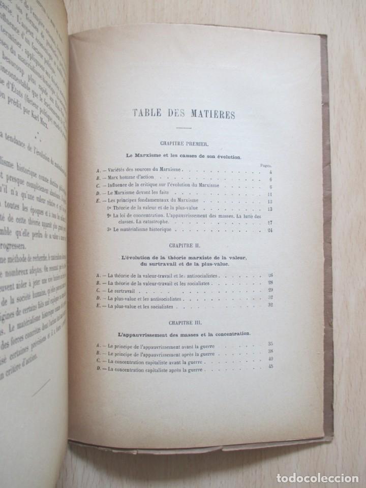 Libros antiguos: L&rsquo;&eacute;volution du marxisme, de Arthur Wauters - Foto 14