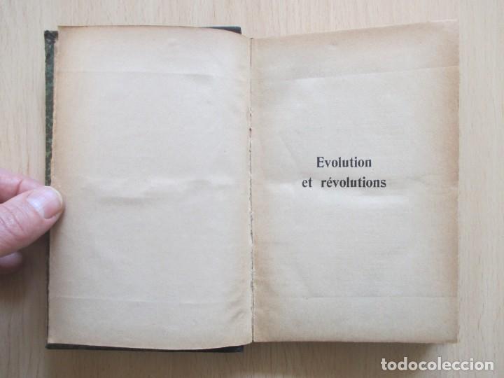 Libros antiguos: &Eacute;volution et r&eacute;volutions, de Henri S&eacute;e - Foto 5