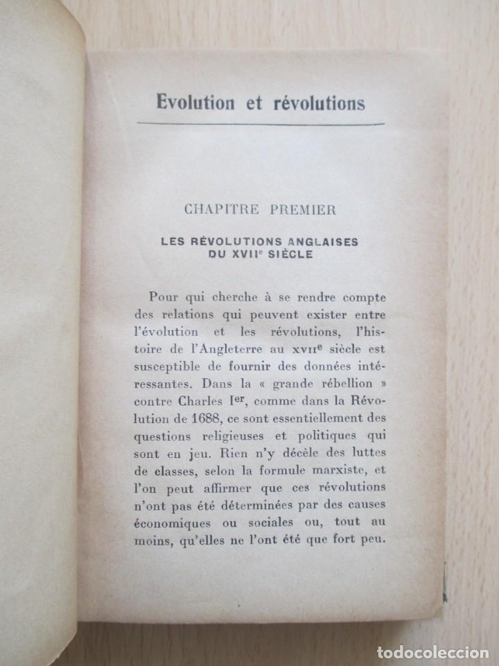 Libros antiguos: &Eacute;volution et r&eacute;volutions, de Henri S&eacute;e - Foto 10