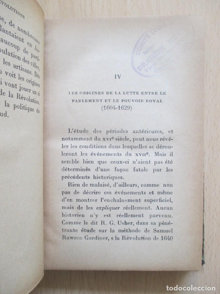 Libros antiguos: &Eacute;volution et r&eacute;volutions, de Henri S&eacute;e - Foto 11