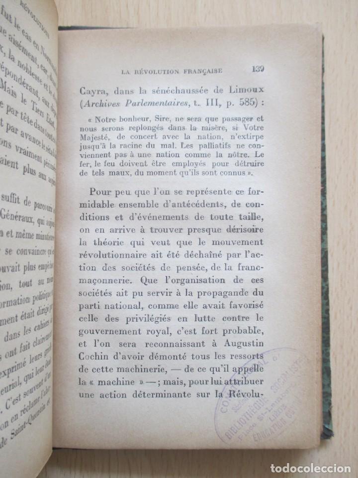 Libros antiguos: &Eacute;volution et r&eacute;volutions, de Henri S&eacute;e - Foto 17