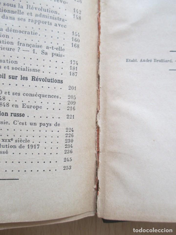 Libros antiguos: &Eacute;volution et r&eacute;volutions, de Henri S&eacute;e - Foto 22