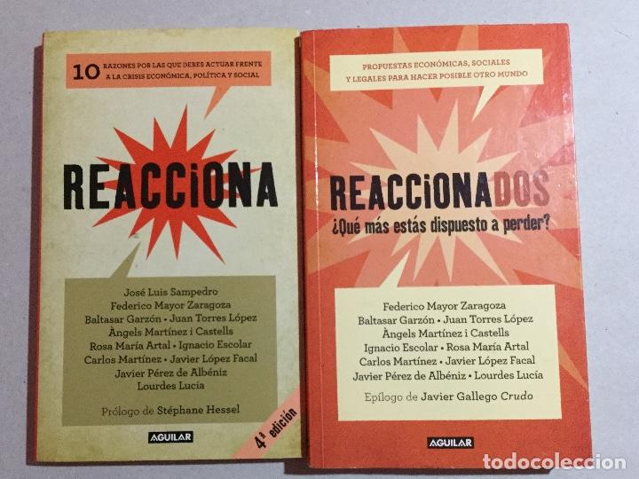 Libros antiguos: Reacciona 1 y 2 - Foto 1
