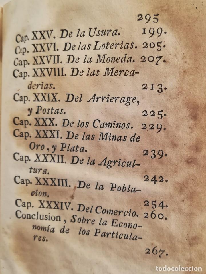 Libros antiguos: ANTIGUO LIBRO SIGLO XVIII,VERDADEROS INTERESES DE LA PATRIA,AÑO 1785,MILITAR,GUERRAS,MINAS ORO-PLATA - Foto 8 - 163969790