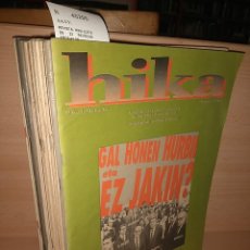 Libros antiguos: REVISTA: HIKA (LOTE DE 22 REVISTAS AÑOS 92-98) - AA.VV.. Lote 179347355