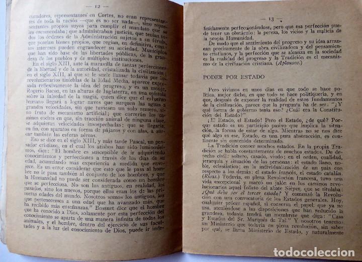Libros antiguos: L-3412.REGIMEN NATURAL Y ORGANICO DE ESPAÑA Y DE LAS CIVILIZACIONES CRISTIANAS.L.HERNANDO LARRAMENDI - Foto 3 - 183937768