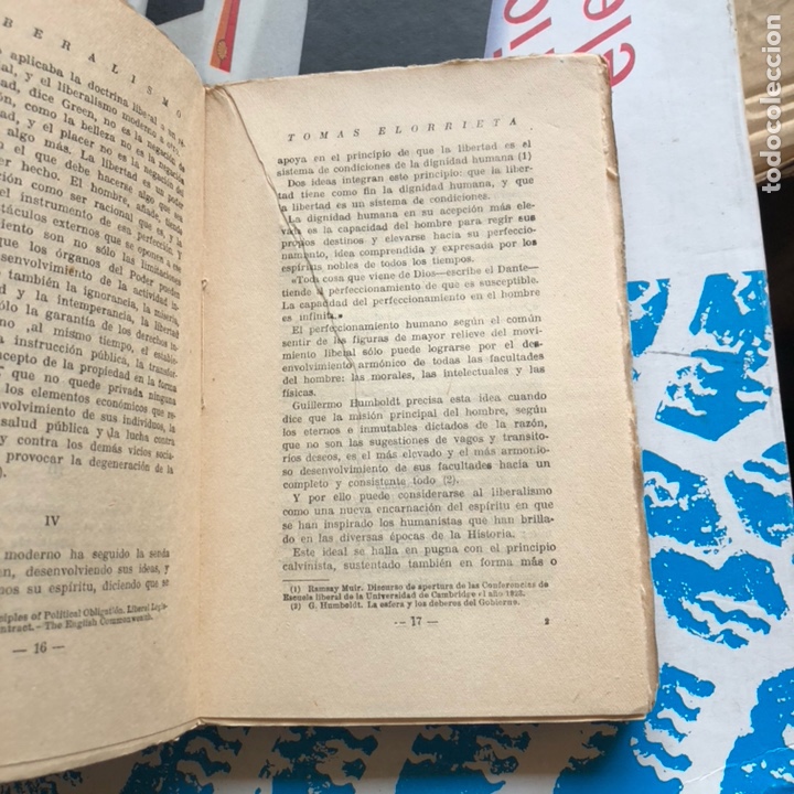 Libros antiguos: Libro liberalismo 1926 - Foto 3