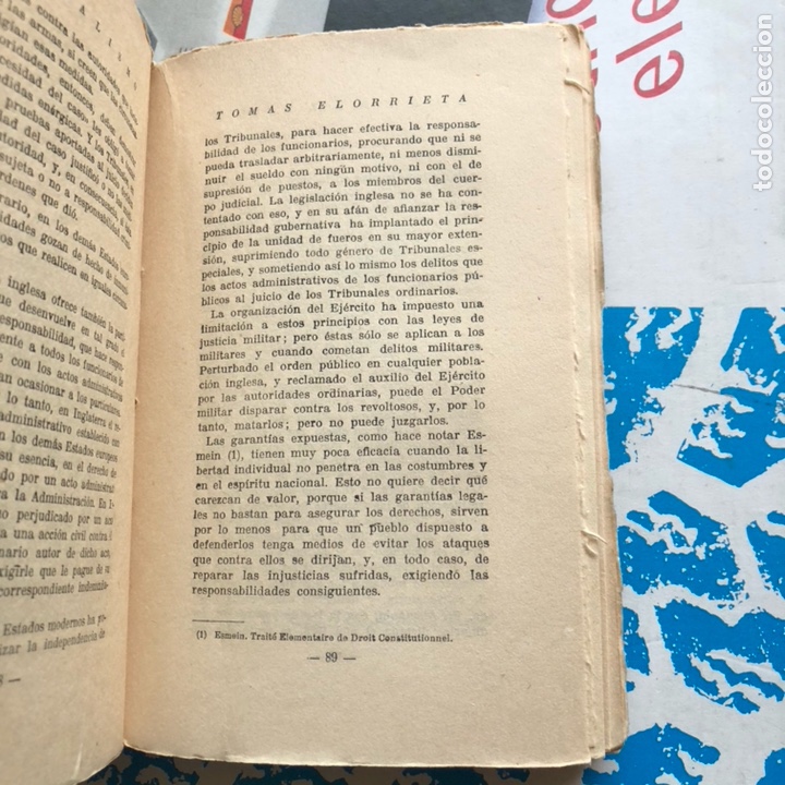 Libros antiguos: Libro liberalismo 1926 - Foto 5