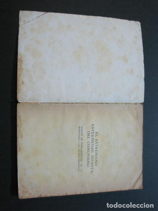 Libros antiguos: LENIN-EL EXTREMISMO-ENFERMEDAD INFANTIL DEL COMUNISMO-LIBRO ANTIGUO-VER FOTOS-(V-21.063) - Foto 9 - 210249746