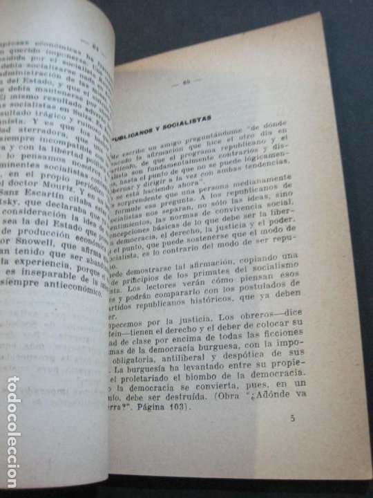 Libros antiguos: MARIANO CUBER-ANTISOCIALISMO-VALENCIA 1933-IMP·LA GUTENBERG-LIBRO ANTIGUO-VER FOTOS-(V-21.064) - Foto 13 - 210249852