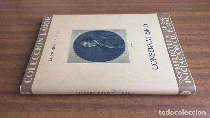 Libros antiguos: Conservatismo --- Hugo Cecil - Foto 2