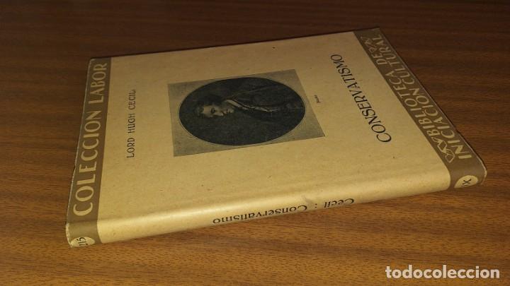 Libros antiguos: Conservatismo --- Hugo Cecil - Foto 4