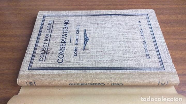 Libros antiguos: Conservatismo --- Hugo Cecil - Foto 6