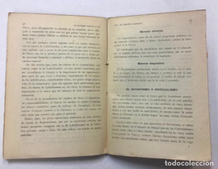 Libros antiguos: SOVIETISMO MON&Aacute;RQUICO. - Foto 2