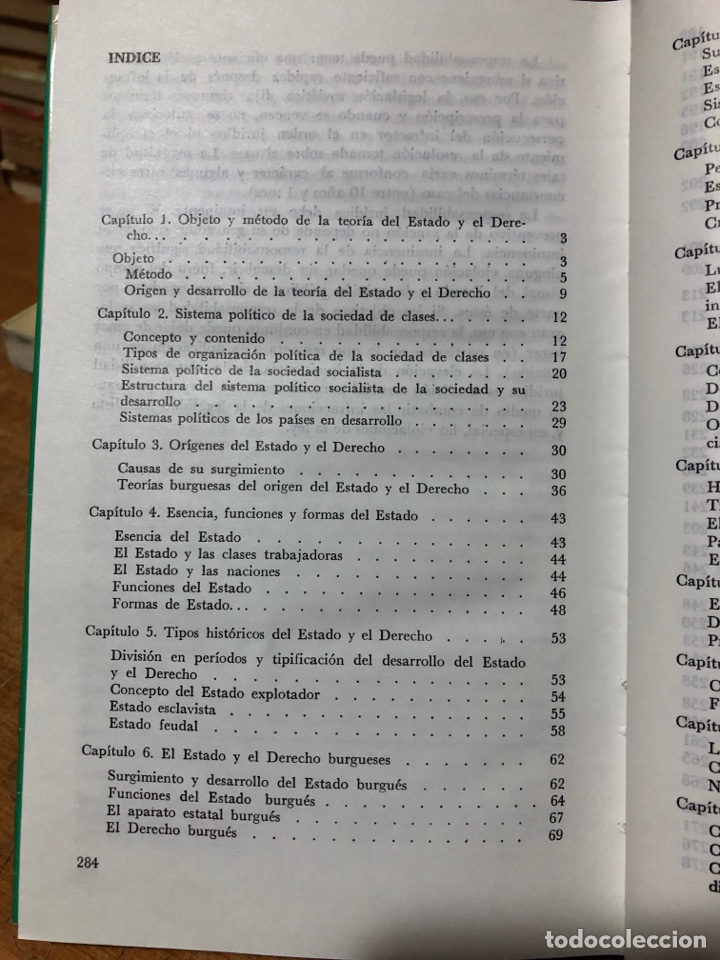 Libros antiguos: TEORIA DEL ESTADO Y EL DERECHO ● ● PROGRESO ● KB0287 - Foto 3