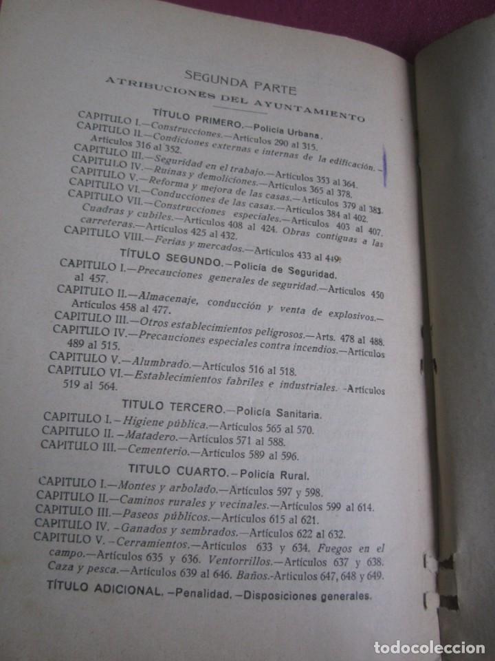 Libros antiguos: ORDENANZAS MUNICIPALES DE LA VILLA DE AVILES Y SU TERMINO ASTURIAS CON EXLIBRIS 1922 L4C1 - Foto 4 - 287936473