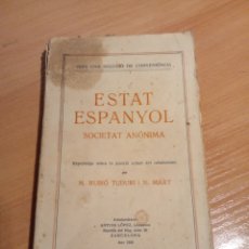 Libros antiguos: ESTAT ESPAYOL. Lote 314168408