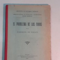 Libros antiguos: EL PROBLEMA DE LOS FOROS EN EL NOROESTE DE ESPAÑA (1923). Lote 329888193