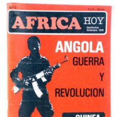 Libros antiguos: AFRICA HOY 2. ANGOLA, GUERRA Y REVOLUCIÓN (VVAA) MADRID, 1979. COMUNISMO. Lote 338160838