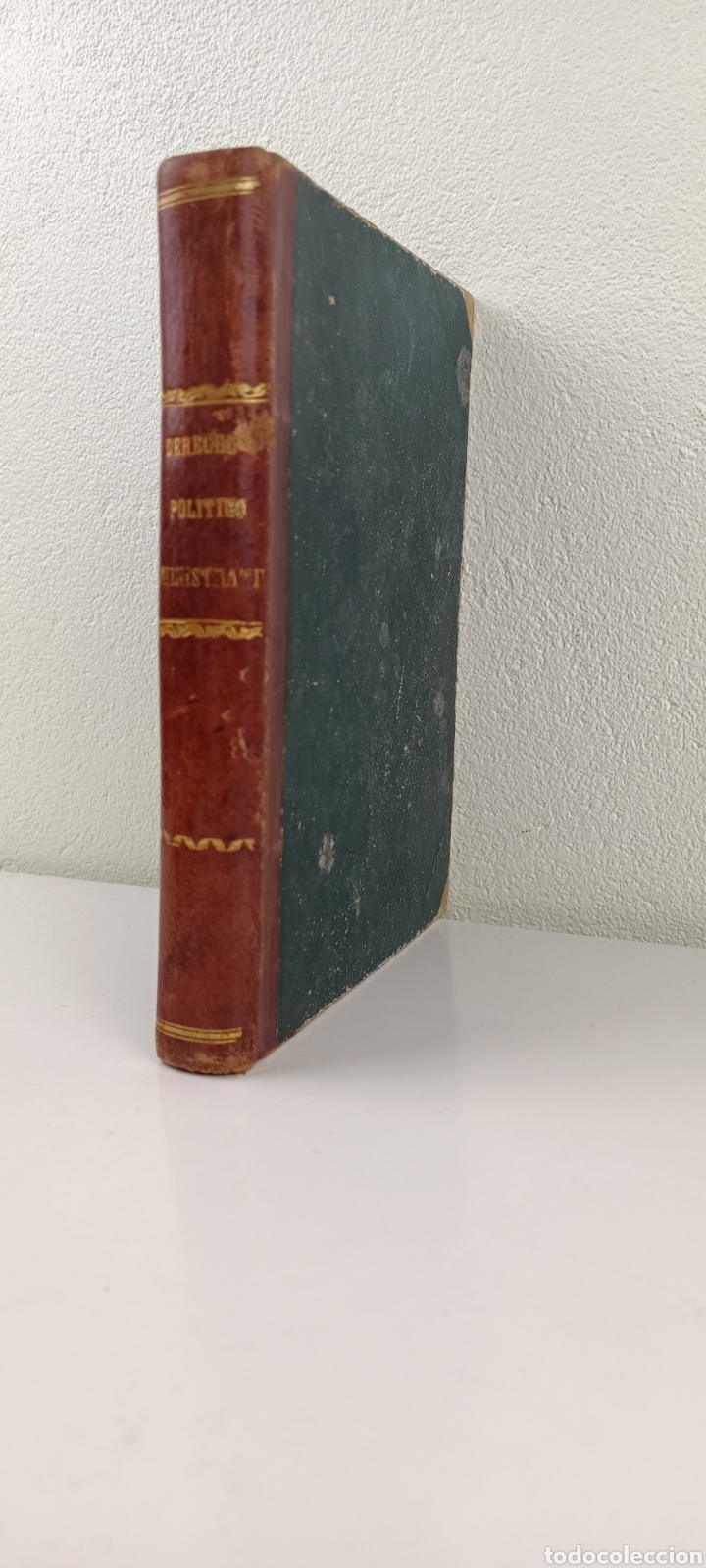 Libros antiguos: ESTUDIOS ELEMENTALES DE DERECHO POLITICO Y ADMINISTRATIVO VICO BRABO 1879 JUAN FERNANDEZ D LA CUESTA