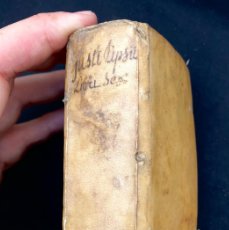 Libros antiguos: PLANTINIANA. MINIATURA. 1615. JUSTUS LIPSIUS. POLITICORUM SIVE CIVILIS DOCTRINAE PLANTIN MORETUS