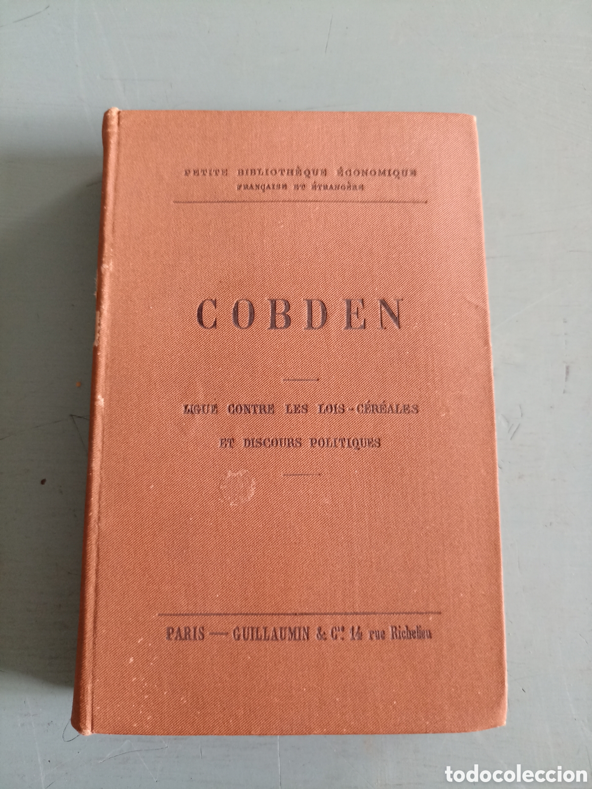 Libros antiguos: Cobden. Le&oacute;n Say. Paris - Foto 4