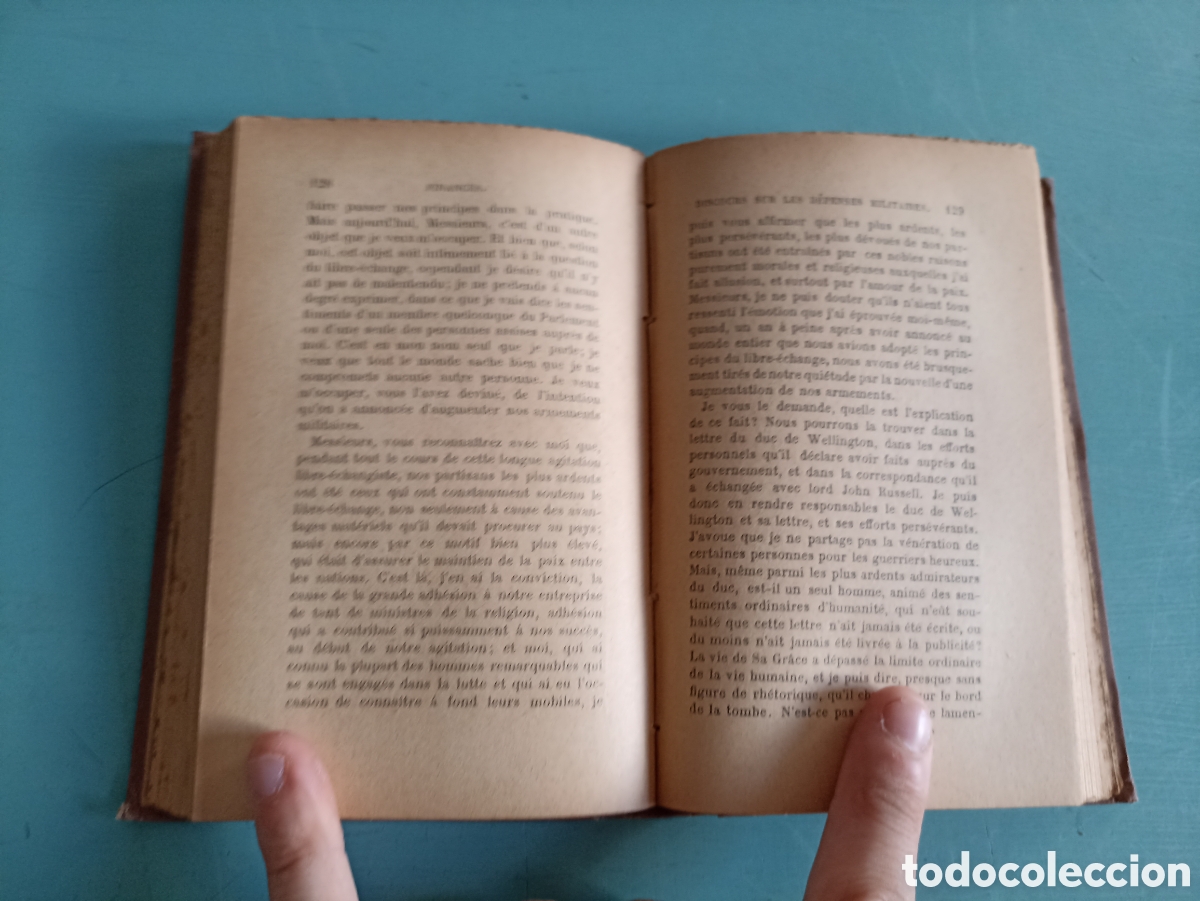 Libros antiguos: Cobden. Le&oacute;n Say. Paris - Foto 7