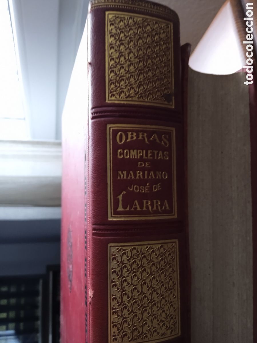 Libros antiguos: Obra completa de Larra - Foto 4
